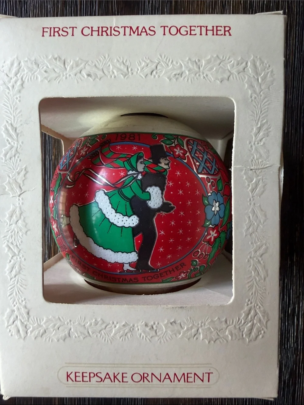 Hallmark festive ornament